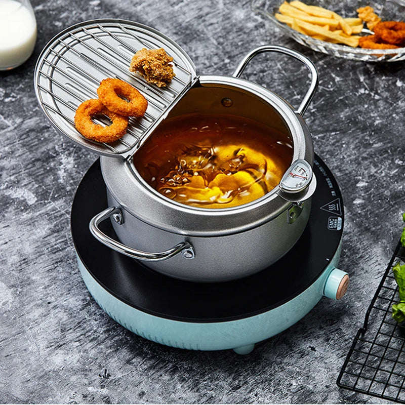 Eco-Friendly 24cm Aluminum Alloy Frying Pan – Non-Coating & Durable