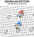 Cartoon Animal Bathroom Mat – Soft, Absorbent, Non-Slip Shower & Toilet Floor Rug for Kids