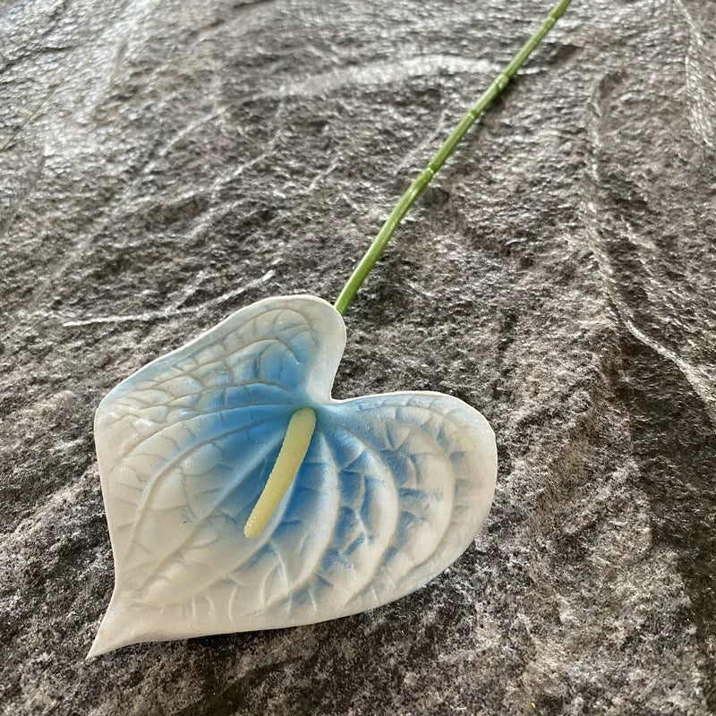 3D Printing Anthurium Artificial Flower – Wedding & Home Decor, 33cm Faux Palm