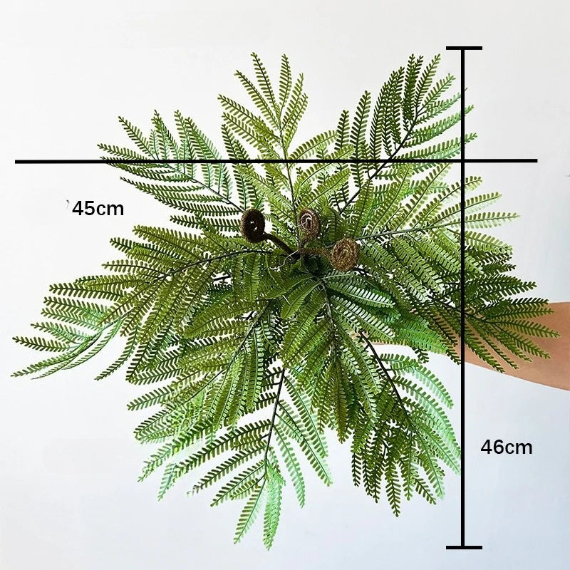 18 Leaves Artificial Boston Fern UV-Resistant Vine