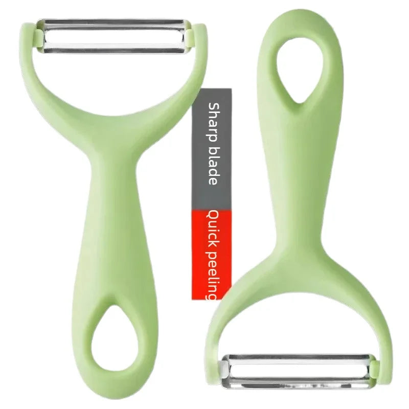 Stainless Steel Vegetable & Fruit Peeler with PP Handle – Multi-Purpose Kitchen Peeling Tool