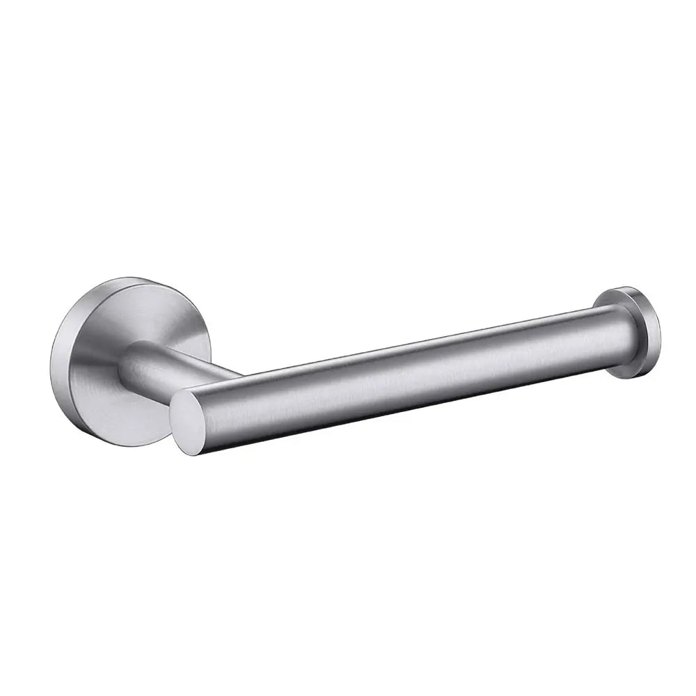 Stainless Steel Wall Mount Toilet Paper Holder Bathroom Kitchen Tissue Roll Hanger Storage Rack