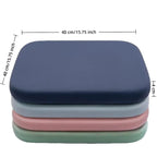 Memory Foam Seat Cushion Polyester Cotton Knit Cover 40x40/45x45 cm
