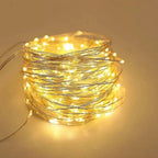 Solar LED Holiday Light IP65 Waterproof Battery-Included Modern Style