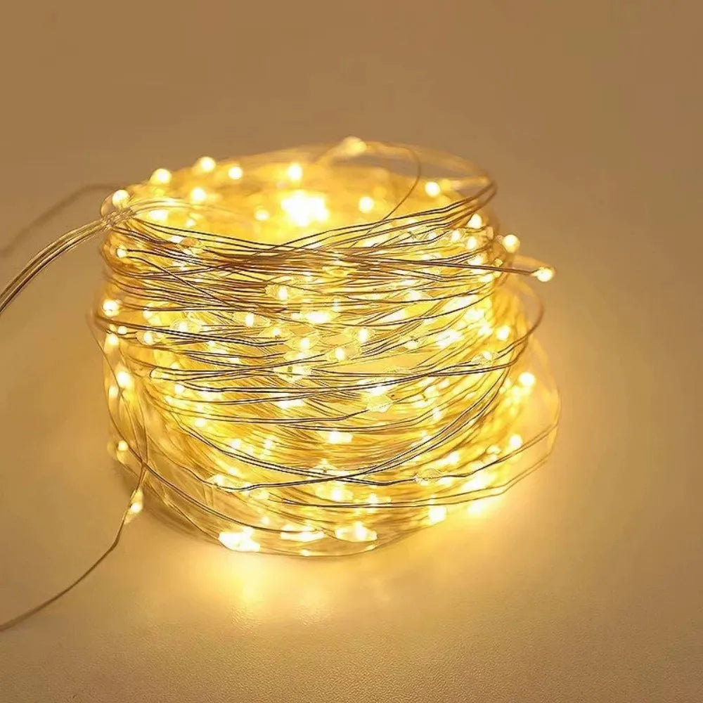 Solar LED Holiday Light IP65 Waterproof Battery-Included Modern Style