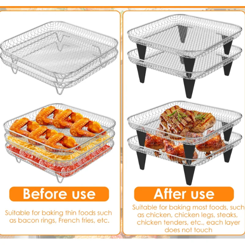 Eco-Friendly Kitchen Steamer – Multi-Purpose Cooking Rack