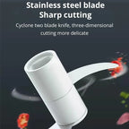 Manual Garlic Masher – Stainless Steel Kitchen Tool for Mincing, Potato Mashing & Ricing