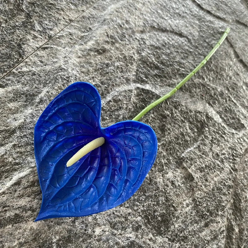 3D Printing Anthurium Artificial Flower – Wedding & Home Decor, 33cm Faux Palm