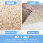 50x80cm Non-Slip Shower Mat – Drainable & Washable Bath Mat
