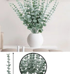 Artificial Eucalyptus Leaves Bouquet 41cm Decor