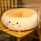 Round Anime Polka Dot Seat Cushion – Memory Foam Comfort for Adults