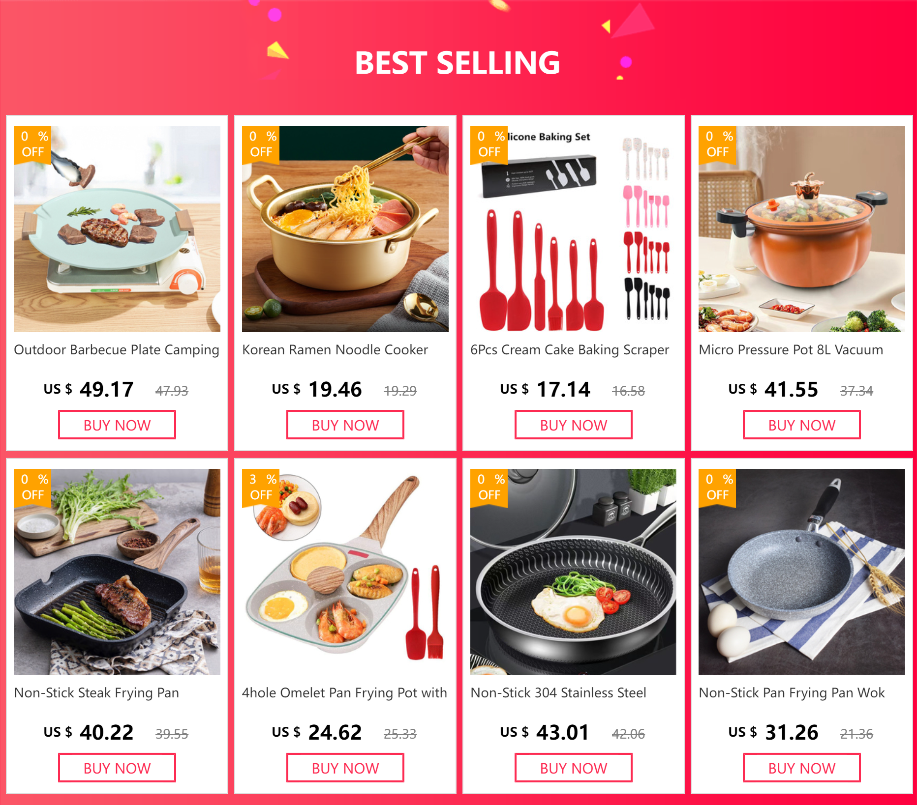 Eco-Friendly 24cm Aluminum Alloy Frying Pan – Non-Coating & Durable