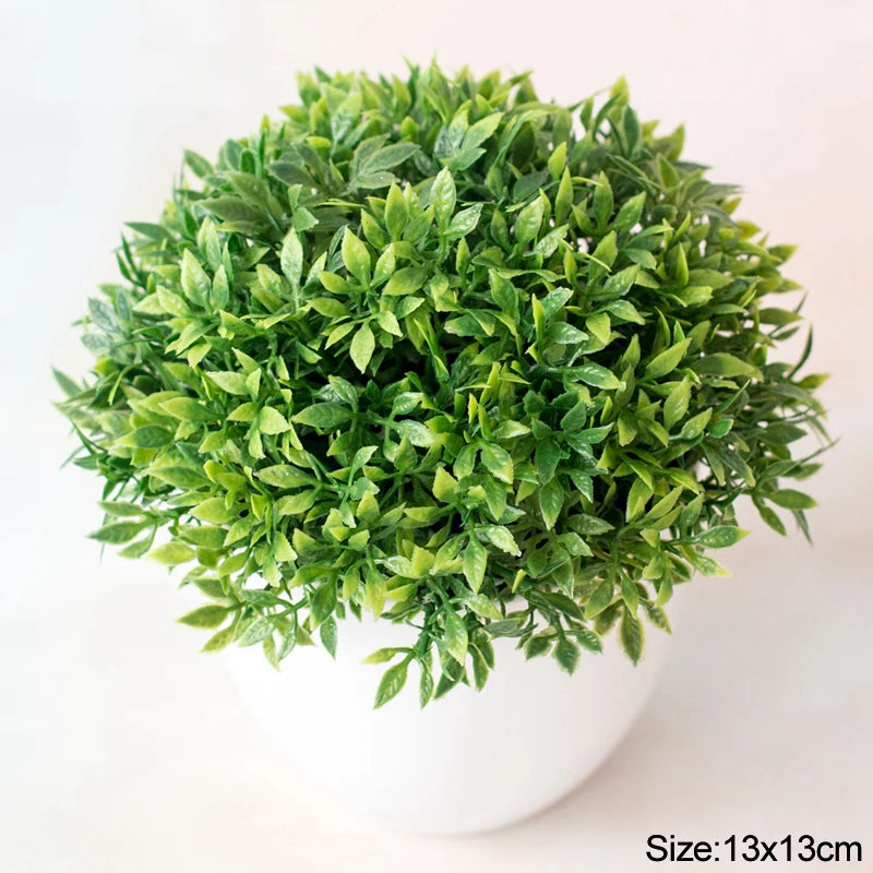Artificial Bonsai Small Tree – Desktop Potted Decor