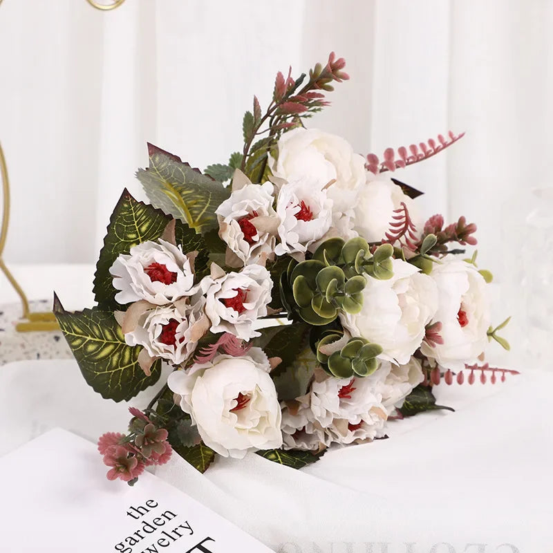 30cm Artificial Silk Peony Flower Indoor Home & Event Decoration