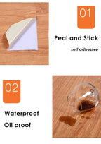 PVC Vinyl Wood Grain Wallpaper Self-Adhesive Waterproof 60cm Roll