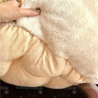 Breathable Cotton Seat Cushion Knitted Polyester Cover for Adults
