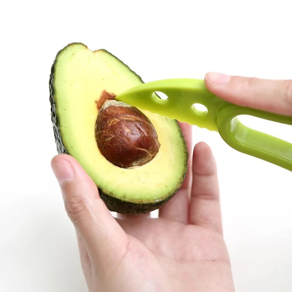 Avocado Divider & Fruit Slicer – Kiwi, Dragon Fruit, Avocado Cutter- Eco-Friendly Kitchen Tool