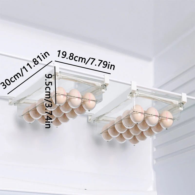 Refrigerator Drawer Storage Box – Transparent Food Organizer