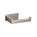 Stainless Steel Toilet Paper Holder Wall-Mounted Adhesive Roll Paper Rack for Bathroom