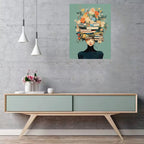 Classical Letter Canvas Print Horizontal Rectangle Wall Art