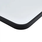 Modern Square Wall Mirror with Aluminum Alloy Frame Bathroom Decoration