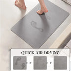 Diatom Mud Bathroom Mat Non-Slip Absorbent Foot Door Mat