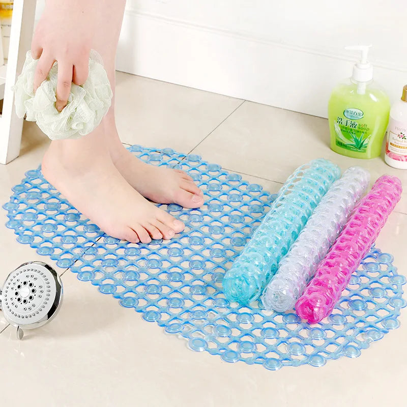 Non-Slip Suction Cup Bath Mat – Anti-Skid Massage Bathroom Mat for Shower & Bathtub, 38x68cm