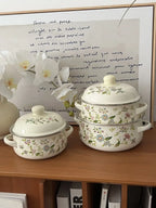 Eco-Friendly Porcelain Enameled Soup Pot – Durable & Multi-Purpose