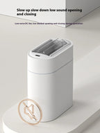 7L Smart Touchless Sensor Trash Can – Compact Waterproof Auto Bin for Bathroom & Kitchen