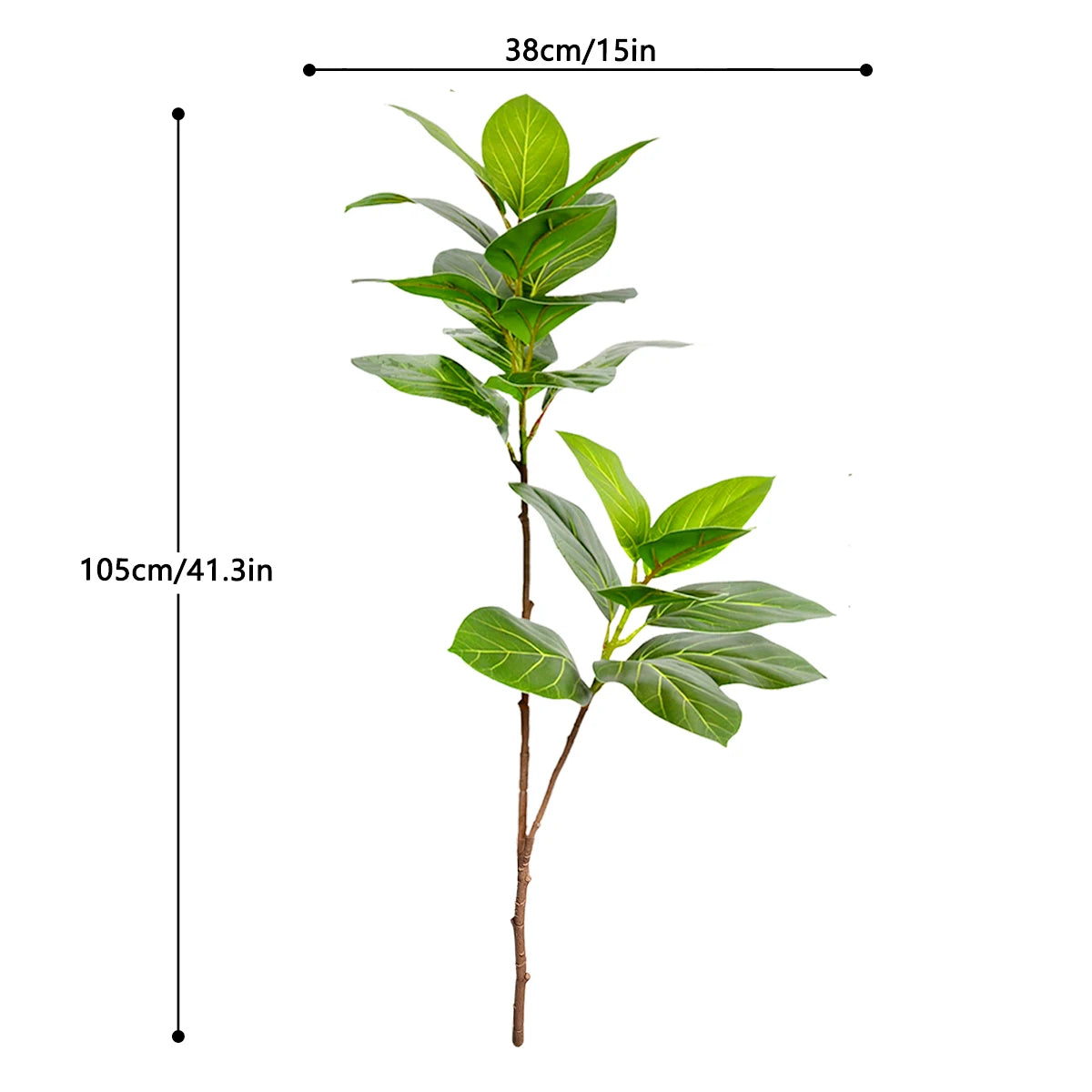 77–135cm Artificial Fiddle Leaf Ficus Fig Tree