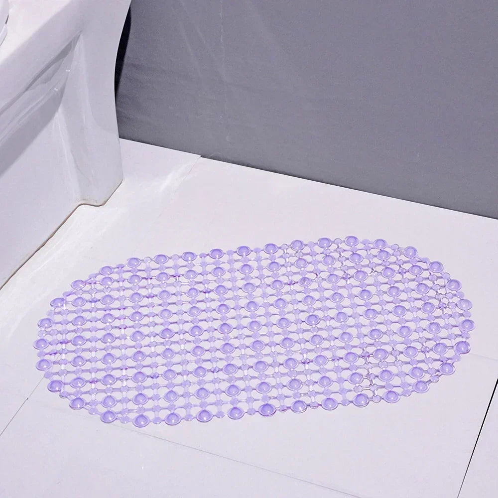 Non-Slip Suction Cup Bath Mat – Anti-Skid Massage Bathroom Mat for Shower & Bathtub, 38x68cm
