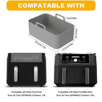Eco-Friendly Air Fryer Silicone Liner – Reusable & Heat-Resistant
