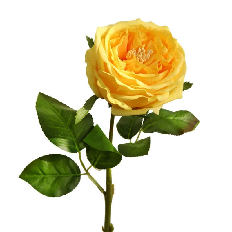 45cm Artificial Silk Rose Flower Indoor Home Decor for Events