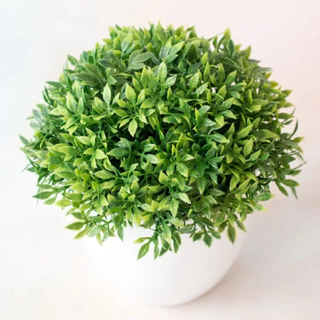 Artificial Bonsai Small Tree  Desktop Potted