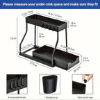 Polyester Drawer Organizer – Multi-Purpose Storage with Drawers