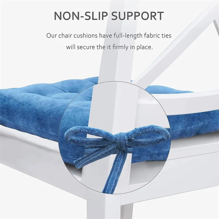 Square Anti-Decubitus Seat Cushion – Handmade Cotton Chair Pad
