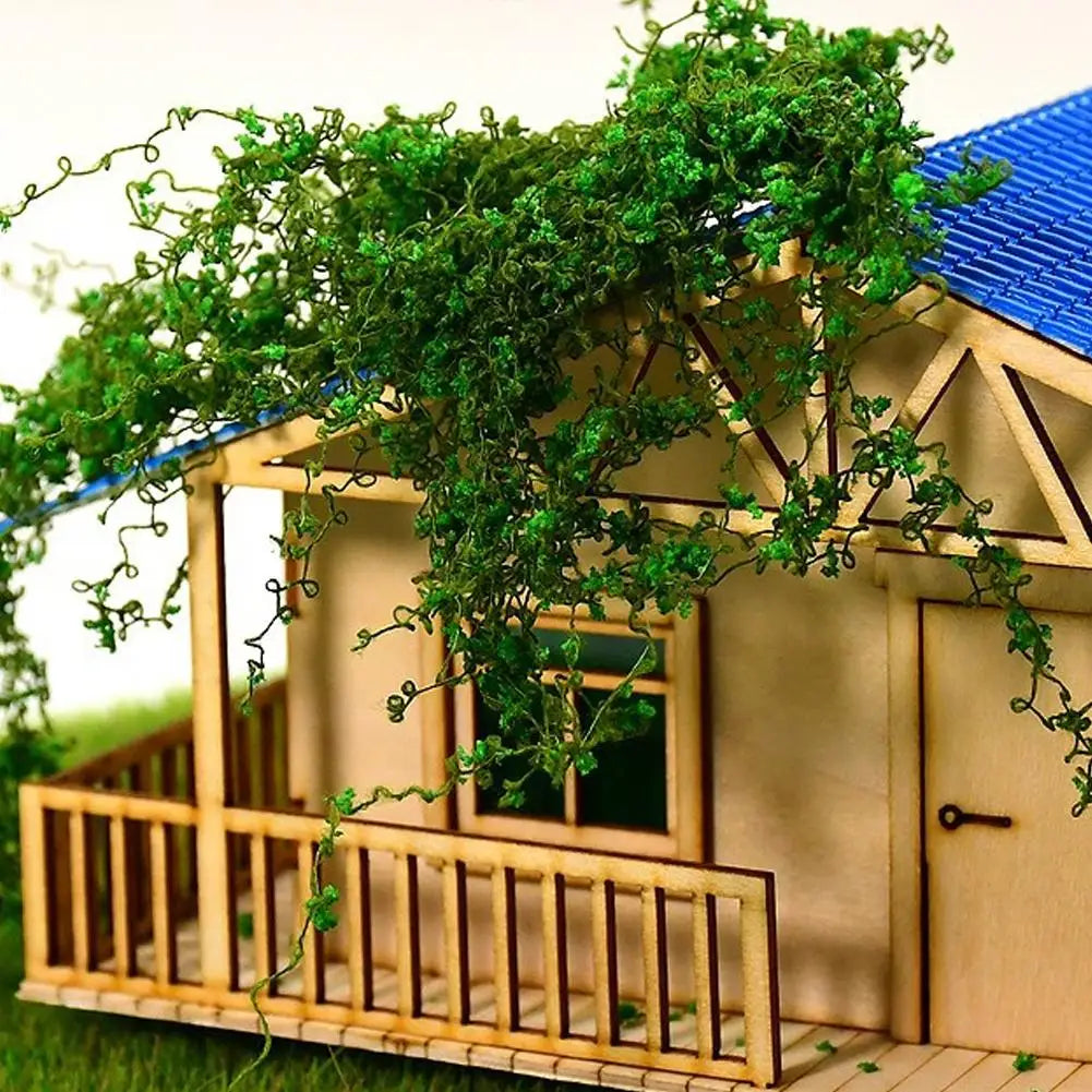 Simulated Micro-Landscape Mini Tree – Silk & Sponge