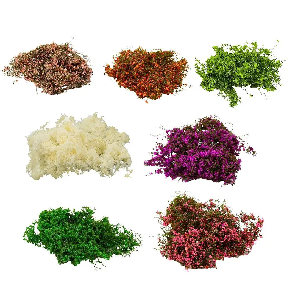 Simulated Micro-Landscape Mini Tree – Silk & Sponge