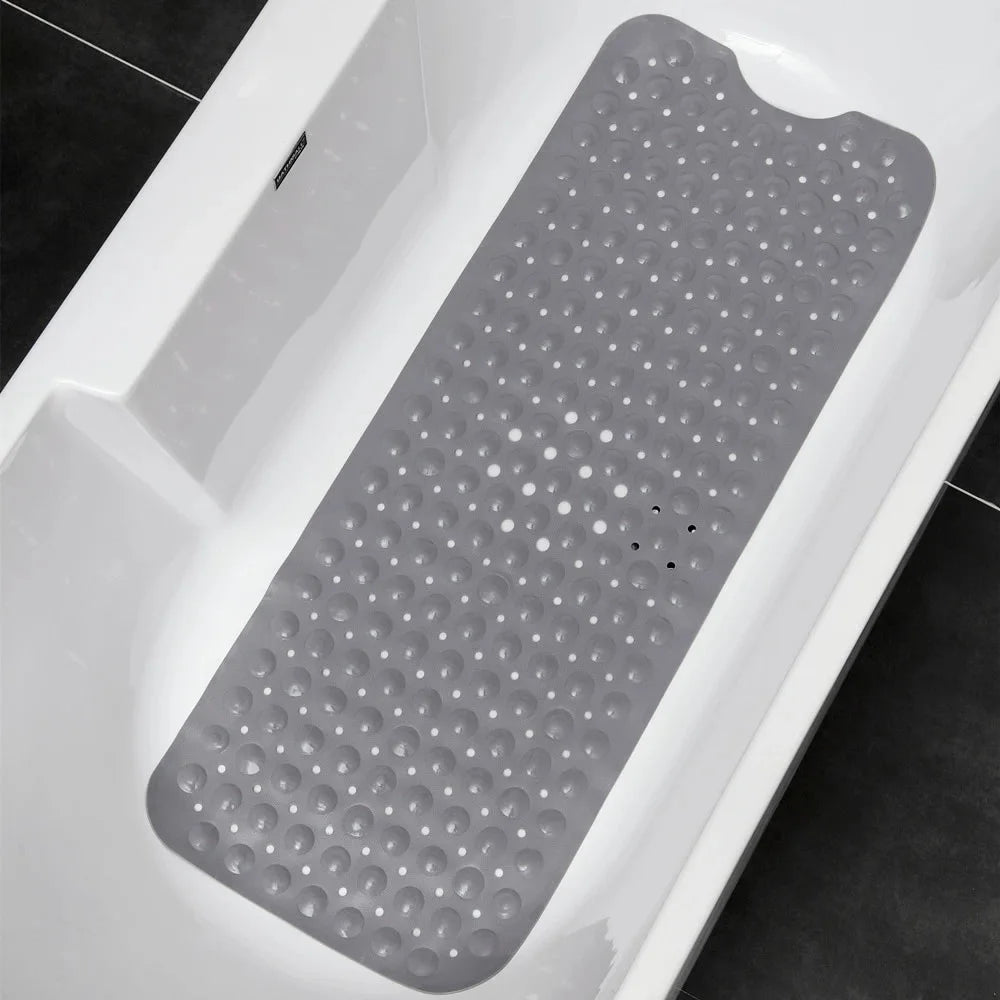 40x100cm Anti-Slip Bathtub Mat PVC Kids Elder Shower Rug