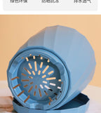Round Thickened Plastic Flower Pot Set