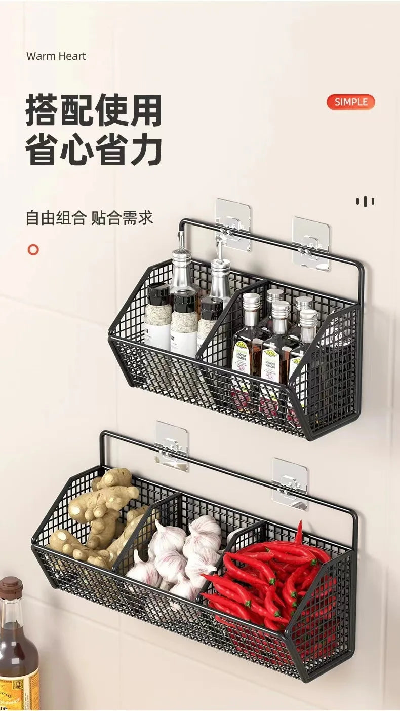 Modern Style Stainless Steel Kitchen Organizer / Storage Accessory