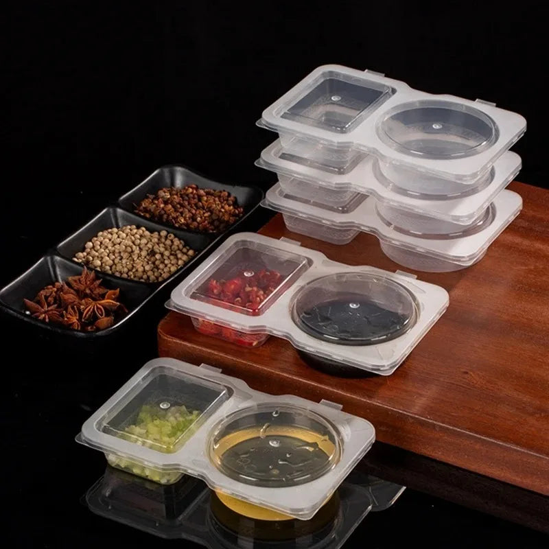 Multi-Use Acrylic & Plastic Seasoning Containers – Waterproof & Food Safe