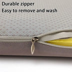 Memory Foam Seat Cushion – Removable, Washable Square Pad for Adults