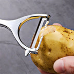 Premium Stainless Steel Vegetable & Fruit Peeler Set – Y-Shaped & I-Shaped, Ergonomic Non-Slip Handle, Eco-Friendly
