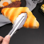 Eco-Friendly Stainless Steel Kitchen Tongs – Food Clip & BBQ Tool