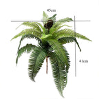 18 Leaves Artificial Boston Fern UV-Resistant Vine