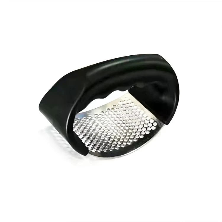 Stainless Steel Garlic Press – Handheld Garlic Crusher Tool