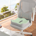 Memory Foam Seat Cushion with Massage & Removable Cover – Anti-Slip