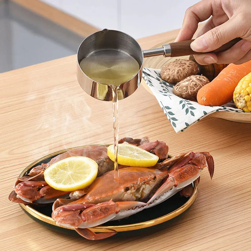 Eco-Friendly 304 Stainless Steel Mini Frying Pan – Multi-Purpose