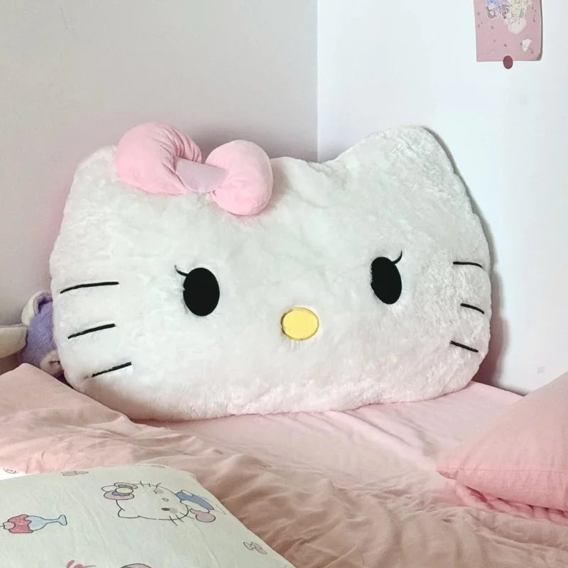 Sanrio Plush Cartoon Seat Cushion – Soft Rectangular Pillow for Adults